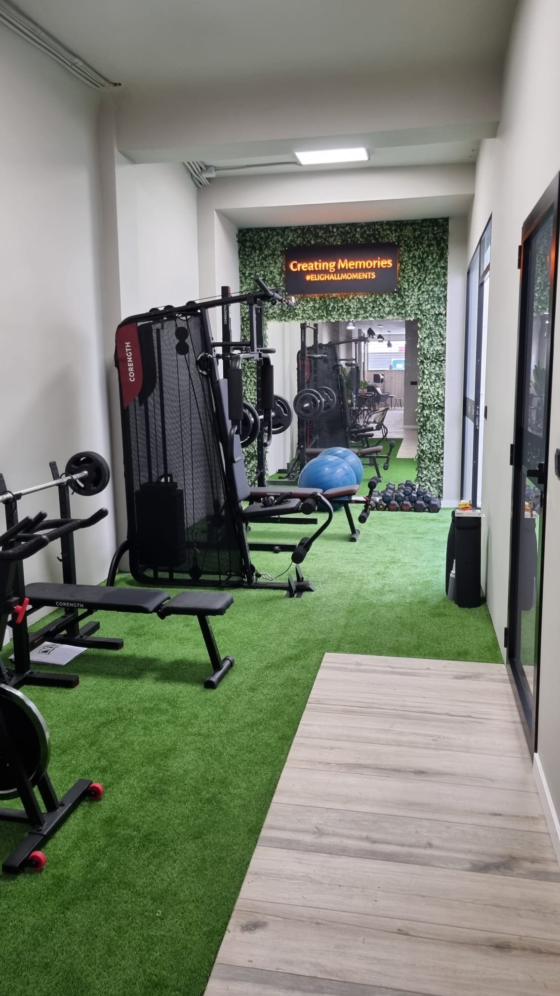Gimnasio.